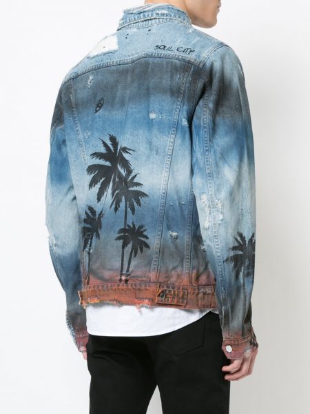 mike amiri palm tree jeans