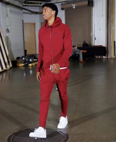 nike suit red