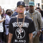 NYFW The Shows: Tyga Front Row At Jeremy Scott Spring 2016