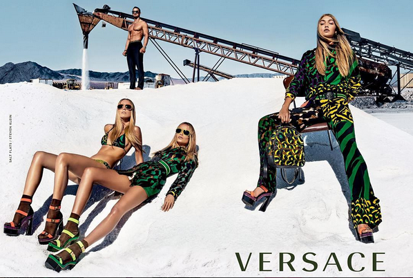 Versace's Spring Summer 2016 Ad Campaign2