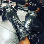 Luxury Women’s Footwear: Angela Yee’s Louis Vuitton Digital Gate Ankle Boots & Taraji P. Henson’s Gucci Leather Studded Sandals