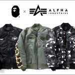 A Bathing Ape & Alpha Industries Teams Up For Camouflage-Inspired Bombers