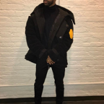 Big Sean Wears An OFF-WHITE x Moncler Coat From The “Moncler O” Collection