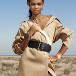 American Fashion Model Chanel Iman For The January 2017 Issue Of Emirates Woman