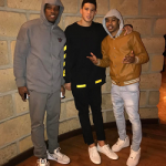 Passion For Fashion: Devin Booker Spotted In An Off-White C/O  Virgil Abloh Black & Yellow Arrows Pullover