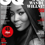 Iconic Fashion Model Naomi Campbell Covers The February 2017 Issue Of GQ Germany