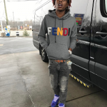 Celebs Style: Rich The Kid & Fabolous Spotted In A FENDI Monster Wool Hooded Sweater