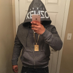 New Visual: Young Zay “Blackout,” Plus He Wears A Kenzo Logo-Print Hooded Sweatshirt