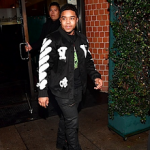 Celebs Style: Justin Combs & 2 Chainz Spotted In An Off-White Spray Paint Bomber Jacket