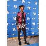 College Basketball: Shai Gilgeous-Alexander Dressed In An Off-White Black Galaxy Brushed Tee-Shirt & Balenciaga Men’s Speed Knit Sneakers