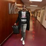 NBA Style: John Wall Wears A Givenchy Striped Flag Sweatshirt