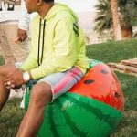 Coachella Fashion: Justin Combs Outfitted In Palm Angels And Amiri