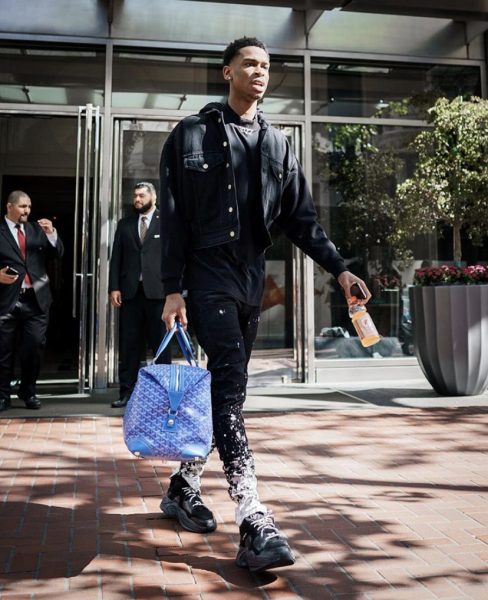Barça Universal on X: Balde: My style? I have a lot of American influence  in my clothing. I love the style of NBA players like SGA and Ja Morant.   / X