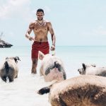 Swimming With The Pigs (Hello, Trump Administration): NBA Player Ben Simmons Vacaying In Nassau, Bahamas