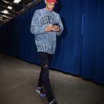 NBA Style: Darius Bazley’s Balenciaga Greyscale Sweater