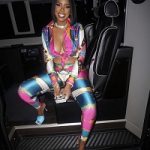 Love & Hip Hop: Ju Ju Wears A Versace Barocco Printed Silk Shirt & Leggings