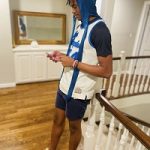 Easy Drip: Reese Dixon-Waters Styles In A Vintage Lakers Jersey, Nike Shorts & Nike Air Max 1/97 VF SW ‘Sean Wotherspoon’ Sneakers