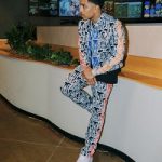 Justin Combs Wears A Full Pyer Moss Spring 2020 Runway Look