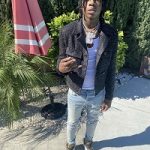 Rapper Polo G Outfitted In Amiri