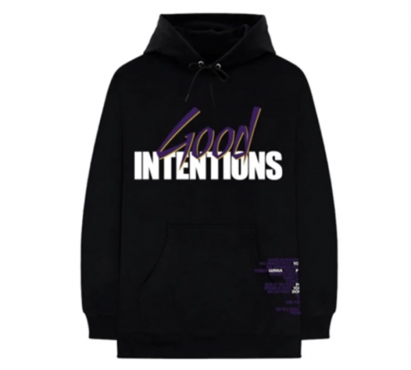Mikey Williams Wears A Nav x Vlone Doves Good Intentions Hoodie
