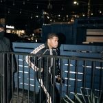 Pro Boxer Devin Haney Styles In A Gucci Logo-Jacquard Webbing-Trimmed Tech-Jersey Track Jacket And Slim-Fit Logo-Jacquard Webbing-Trimmed Tech-Jersey Track Pants