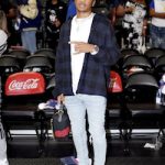 Sharife Cooper Spotted In A Palm Angels Checked Long-Sleeved Shirt And Dior B23 High-Top Sneakers