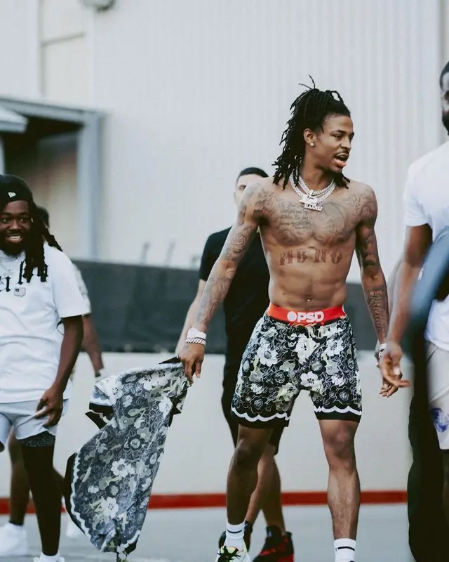 Ja Morant's Latest Outfit Consists Of Givenchy, Amiri & Rick Owens -  Donovan Moore Fashion Book