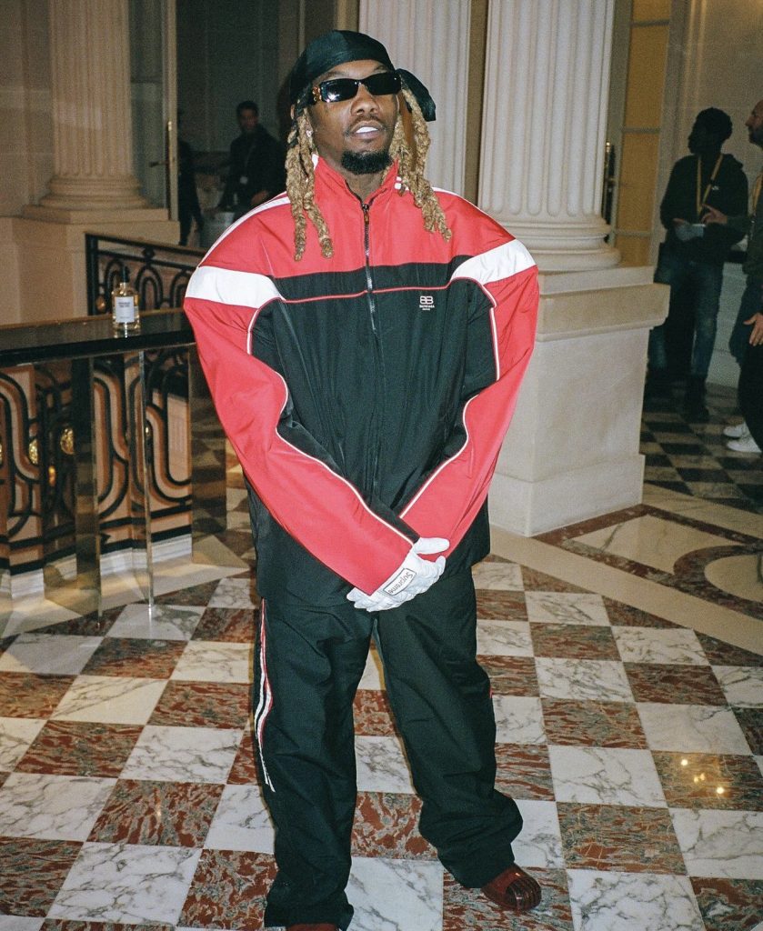 Rapper Offset Outfitted In Balenciaga And Maison Margiela - Donovan Moore  Fashion Book